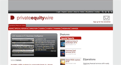 Desktop Screenshot of privateequitywire.co.uk